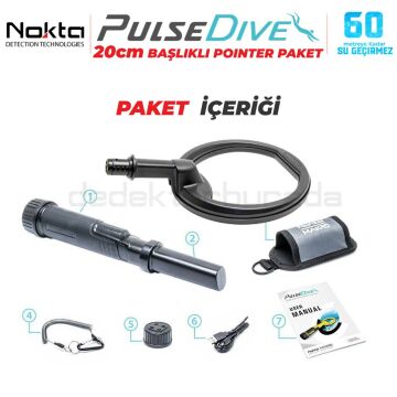 PulseDive Pointer - 20 cm Büyük Başlıklı Set