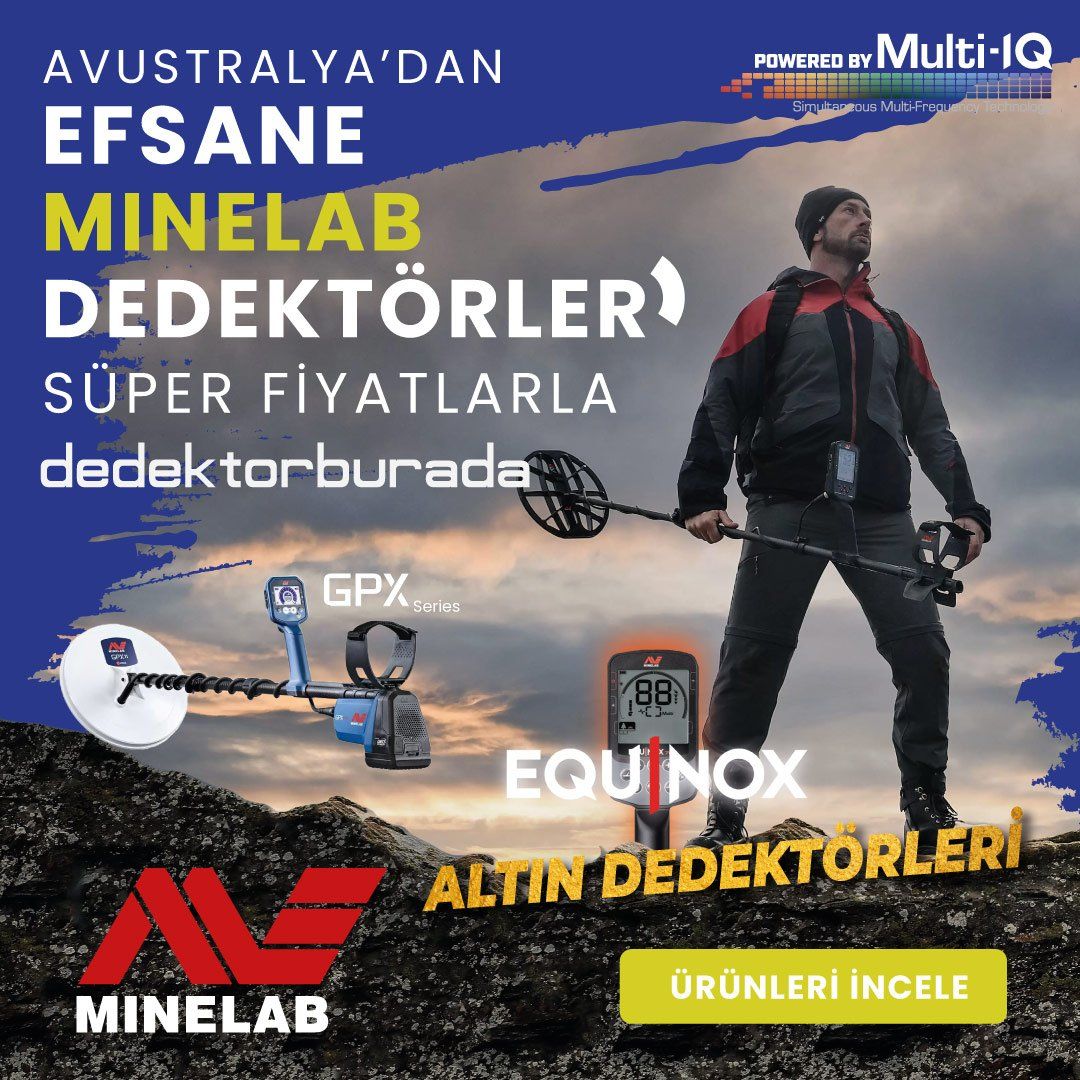 Minelab Dedektör Türkiye