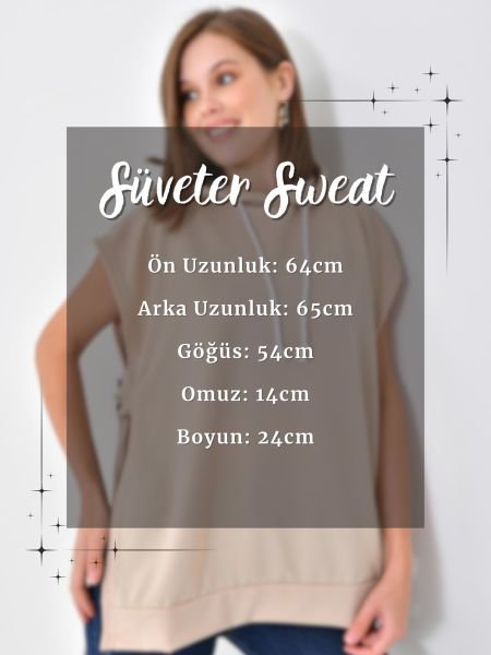 Süveter Sweat - Küpeçiçeği