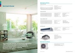 Bosch Multi Kaset Tipi İnverter Klima 28000 Btu 1 Dış + 4 İç Ünite 9000 + 9000 + 9000 + 9000 Btu