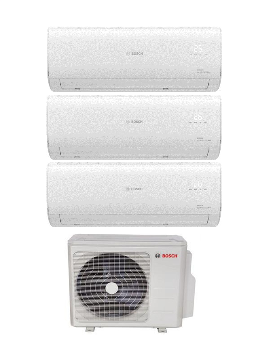 Bosch Multi Split 21000 Btu 1 Dış + 3 İç Ünite 9000 + 9000 + 9000 Btu