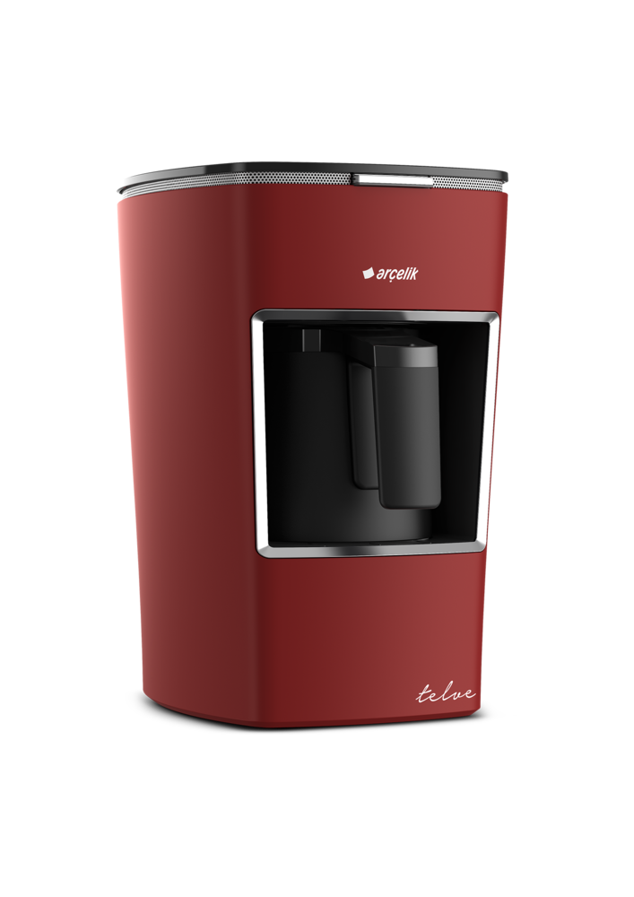 Arçelik K 3300 Kırmızı Mini Telve Türk Kahve Makinası