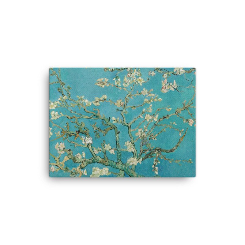 Vincent Van Gogh Almond Blossoms Blue Kanvas Tablo