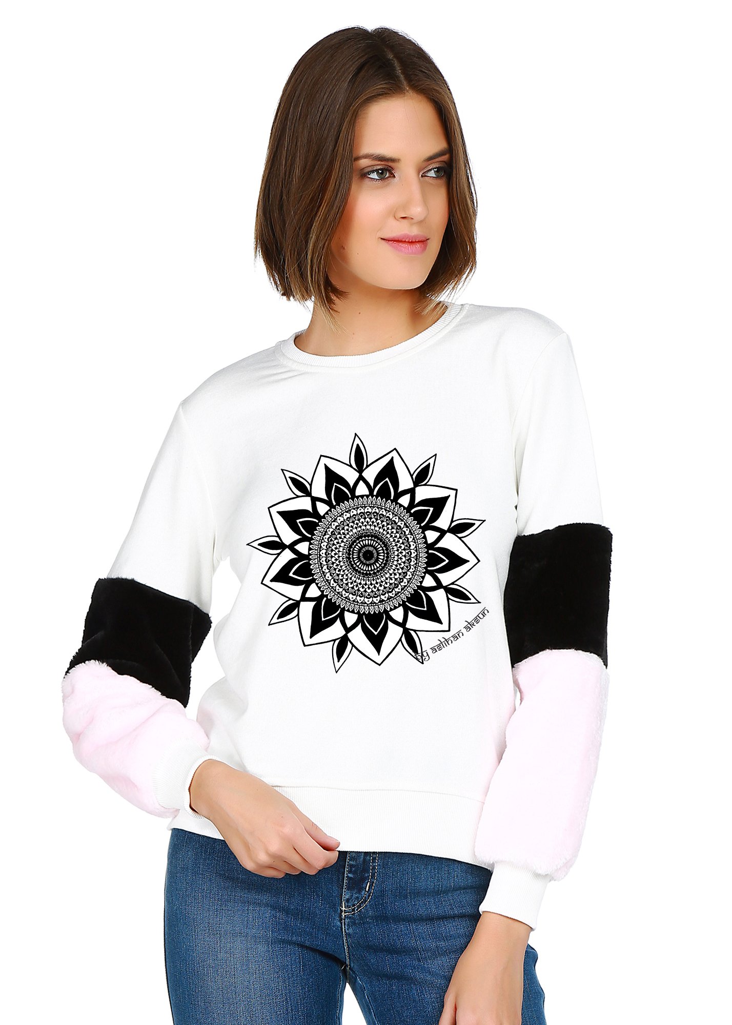 Tasarım Kadın Sweatshirt