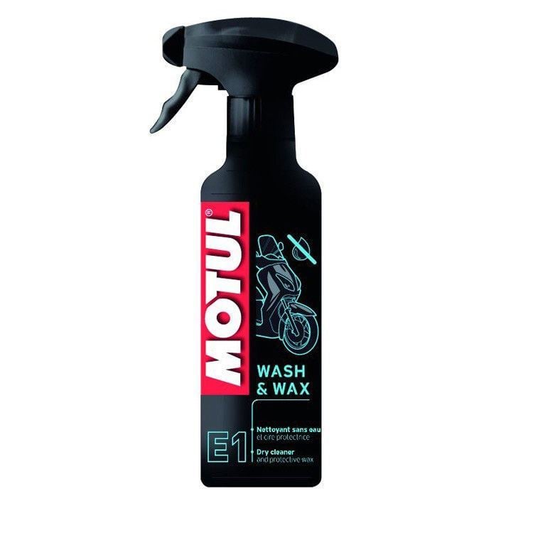 Motul E1 Wash & Wax 0.400L (Susuz Temizleme)