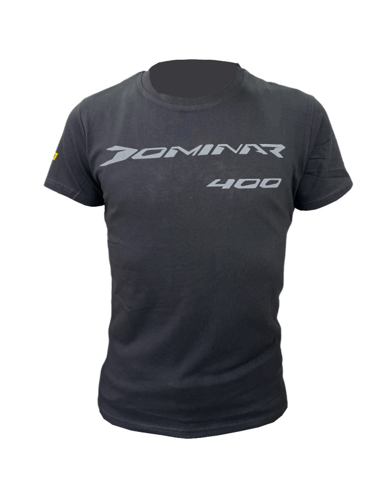 Bajaj Dominar Siyah T-Shirt  % 100 Pamuk