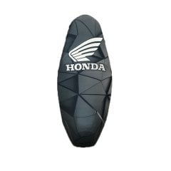 Honda CB 125 F 3D Koltuk Kılıfı Siyah Üçgen