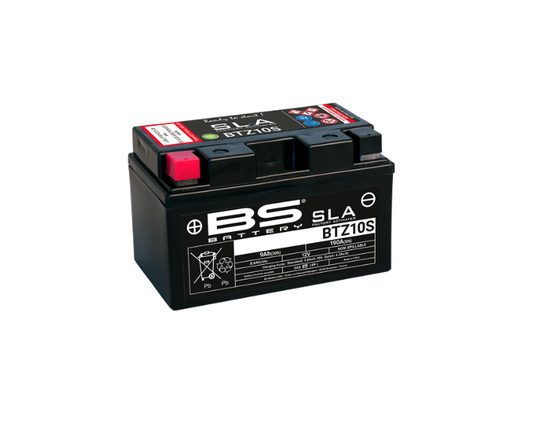 BS Motosiklet Aküsü BTZ10S (SLA) 12 Volt 9 Amper