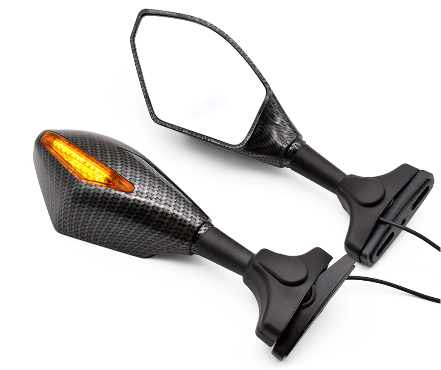 Bajaj RS 200 Kayar Sinyalli Ayna Takımı Karbon