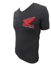 Honda Siyah T-Shirt %100 Pamuk
