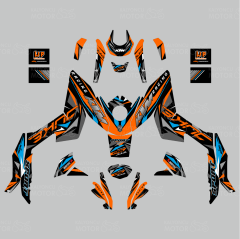 KTM Duke 250 Sport Design Sticker Set (2011-2016)