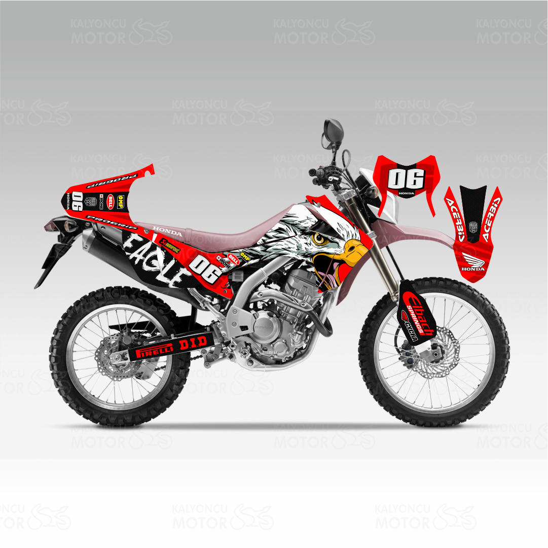 Honda CRF 250 L Eagle Design Sticker Set No:06