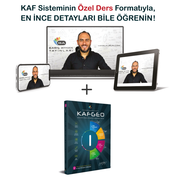 KAFGEO-1 Kitabı + Video Ders Paketi