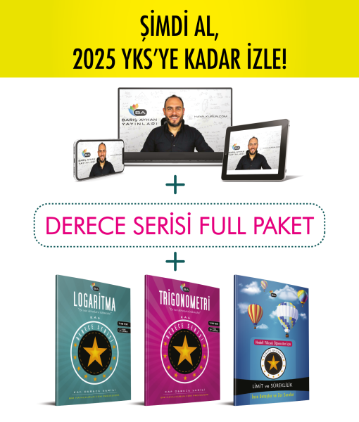 DERECE SERİSİ PAKETİ (PDF+VİDEO)