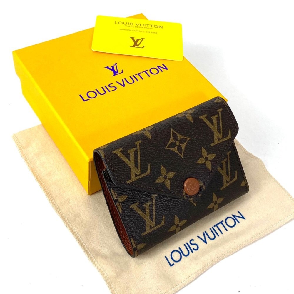 LOUIS VUİTTON VİCTORİNE WALLET MONOGRAM  %100 HAKİKİ DERİ CÜZDAN  KLASİK TABA