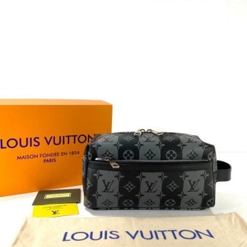 LOUIS VUITTON TOILETRY KİT BAG 100% HAKİKİ DERİ