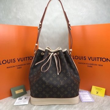 LOUIS VUITTON CLASİC MONOGRAM NOE %100 VEJITAL DERI