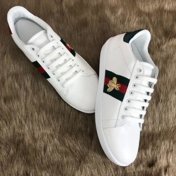 GUCCİ SNEAKERS BAYAN AYAKKABI %HAKİKİ DERİ