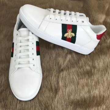 GUCCİ SNEAKERS BAYAN AYAKKABI %HAKİKİ DERİ