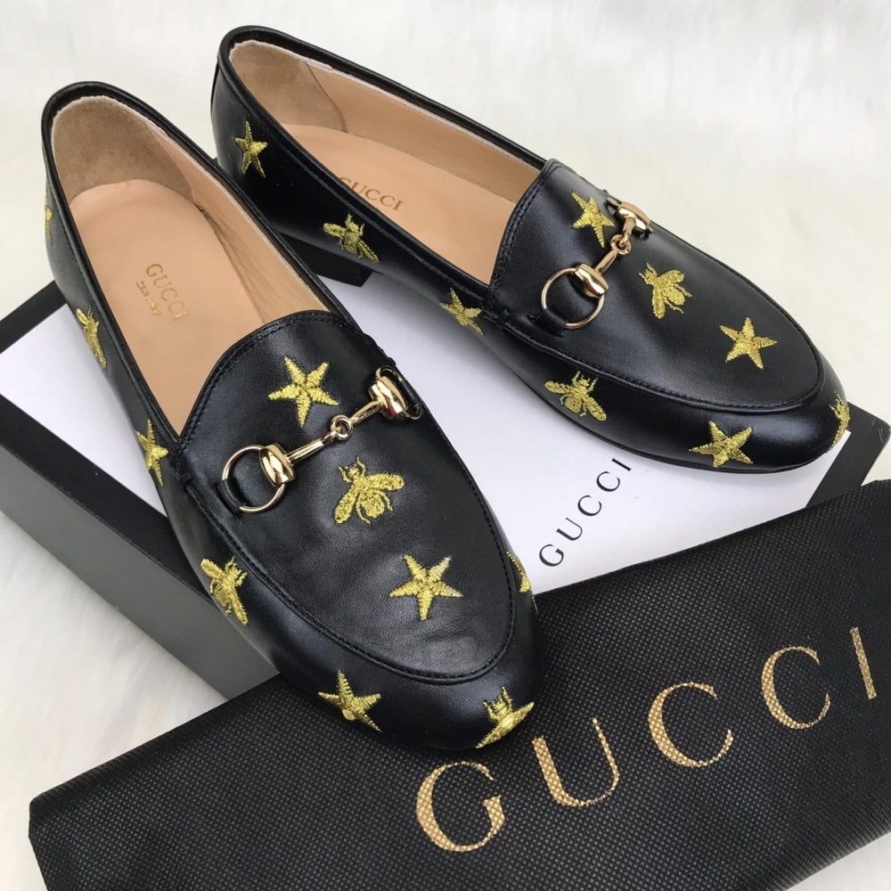 GUCCİ JORDAAN LOAFER BAYAN AYAKKABI %HAKİKİ DERİ