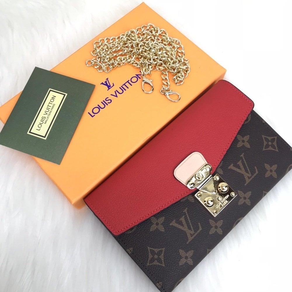 LOUIS VUITTON PALLAS WALLET %100  HAKIKI DERI CÜZDAN