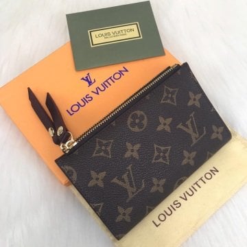 LOUIS VUITTON ADELE %100  HAKIKI DERI CÜZDAN BORDO