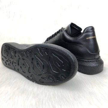 ALEXANDER McQueen %HAKİKİ DERİ ERKEK SNEAKER SİYAH