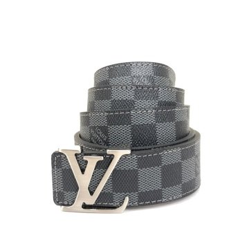 LOUIS VUITTON DAMİER GRAPHİTE KEMER %100 HAKIKI DERI SİYAH