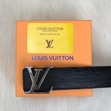 LOUIS VUITTON EPİ KEMER %100 HAKIKI DERI SİYAH