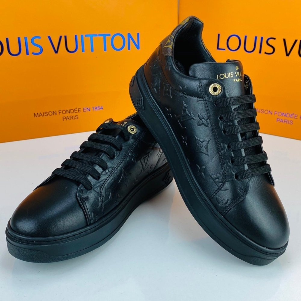 LOUİS VUİTTON SNEAKER %HAKİKİ DERİ BEYAZ