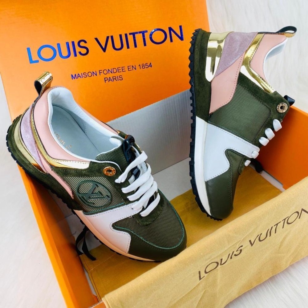 LOUİS VUİTTON RUN AWAY SNEAKER %HAKİKİ DERİ