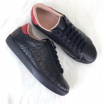 GUCCİ G RHOMBUS QUİLTED SNEAKER %HAKİKİ DERİ SİYAH