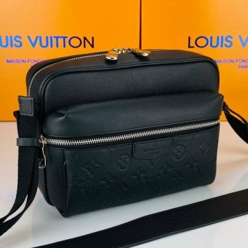 LOUİS VUİTTON OUTDOR MESSENGER CANVAS ERKEK POSTACI %100 HAKİKİ DERİ