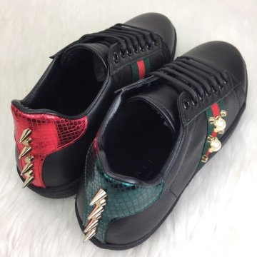 GUCCİ SNEAKERS BAYAN AYAKKABI %HAKİKİ DERİ