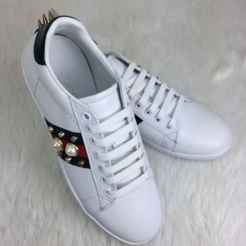 GUCCİ SNEAKERS BAYAN AYAKKABI %HAKİKİ DERİ