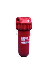 10 inç Isıya Dayanıklı Plastik Filtre Kabı (80'C kırmızı)