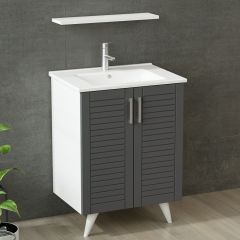 Minar Banyo Dolabı 65Cm Ay2K+1Ea1R+Etj Beyaz