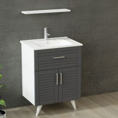 Minar Banyo Dolabı 65Cm Ay2K1Ç+1Ya1R+Etj Beyaz