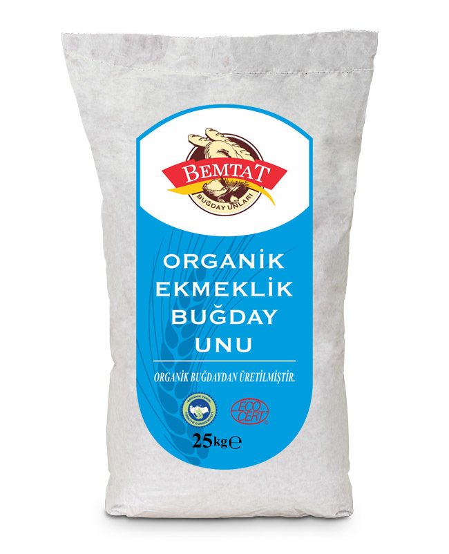 Bemtat Organik Ekmeklik Un 25 Kg ( Organic Wheat Flour For Bread )