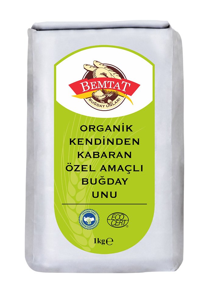 Bemtat Organik Kendinden Kabaran Un 1kg