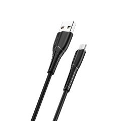 Usams US-SJ365 Micro USB Siyah Şarj & Data Kablosu