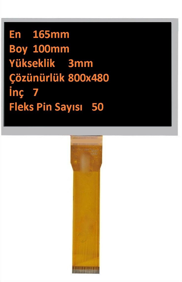 Dark EvoPad T7016  İçin 7 İnç LCD Panel