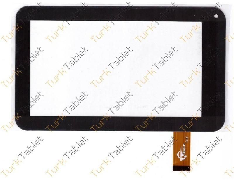Technopc Ultrapad UP748 İçin 7 İnç Siyah Dokunmatik