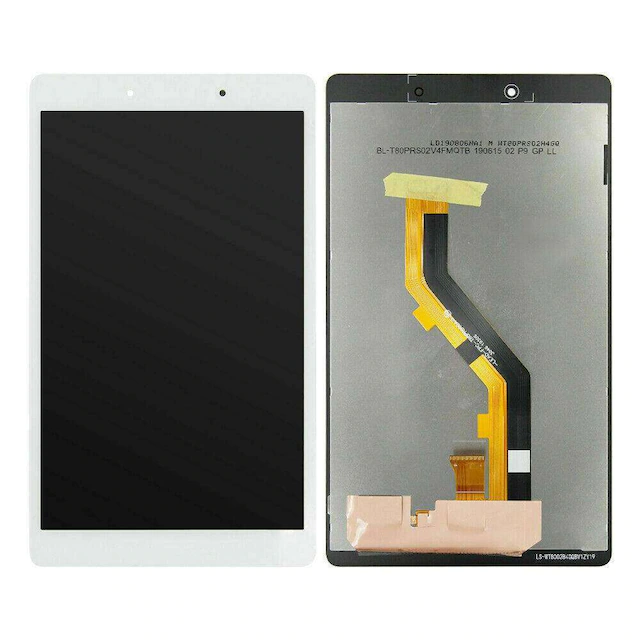 Samsung SM-T297 (Galaxy Tab A 8) İçin 8 İnç Lcd Dokunmatik Set Beyaz