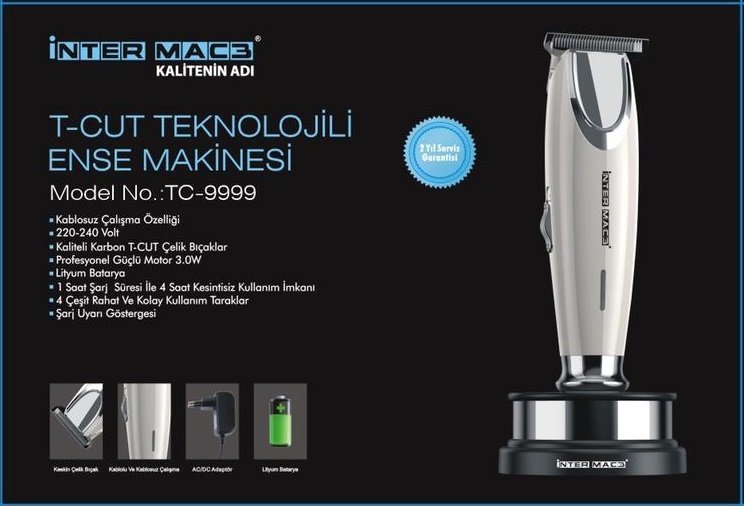 İnter Mac3 TC-9999 Traş Makinesi