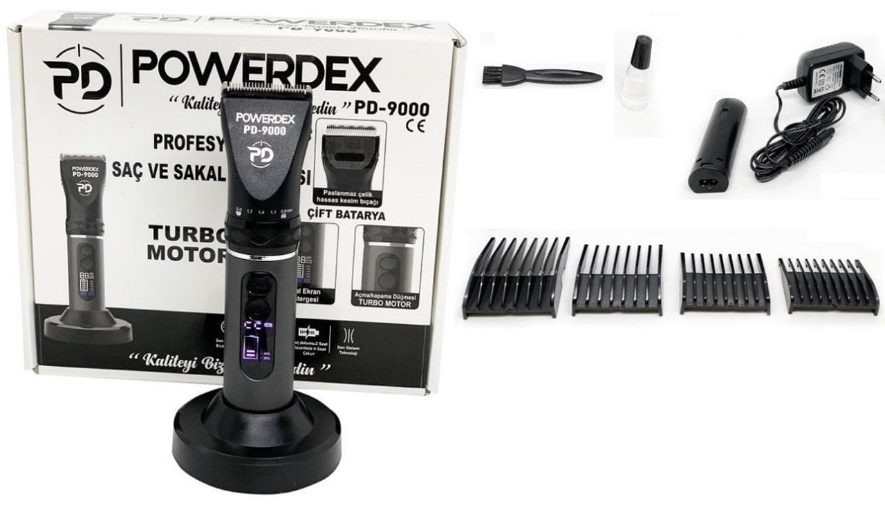 Powerdex PD-9000 Şarjlı Traş Makinesi