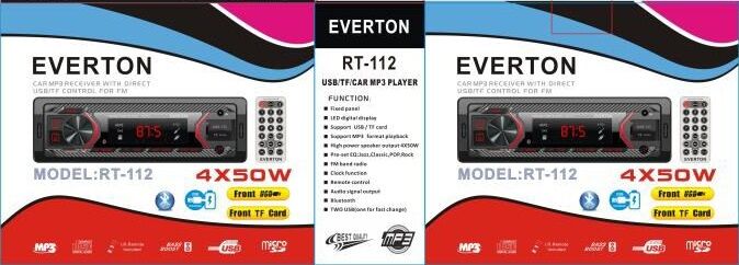 Everton RT-112 Bluetooth Oto Teyp 4X50