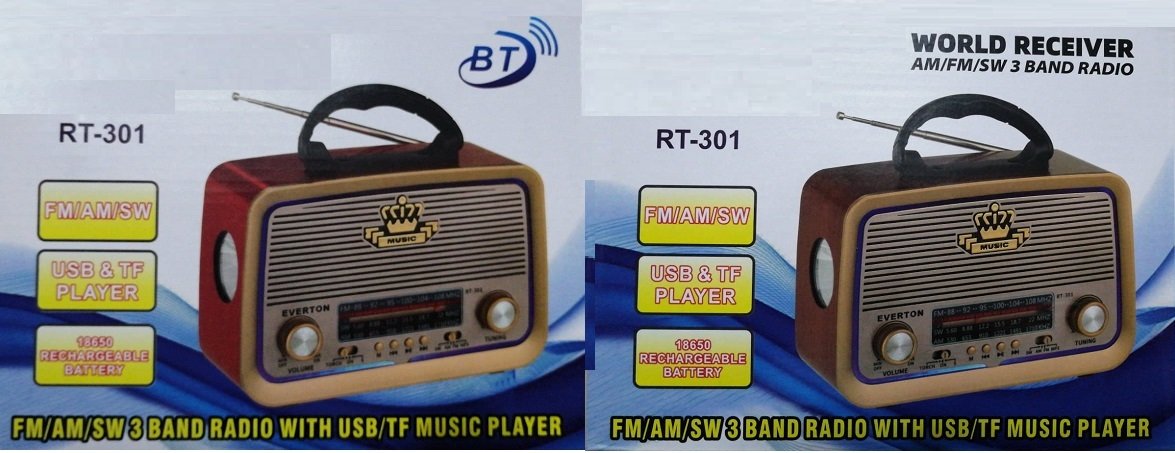 Everton RT-301 Bluetooth'lu Nostaljik Radyo