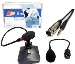 S-line Işıklı Kürsü Tipi Mikrofon
