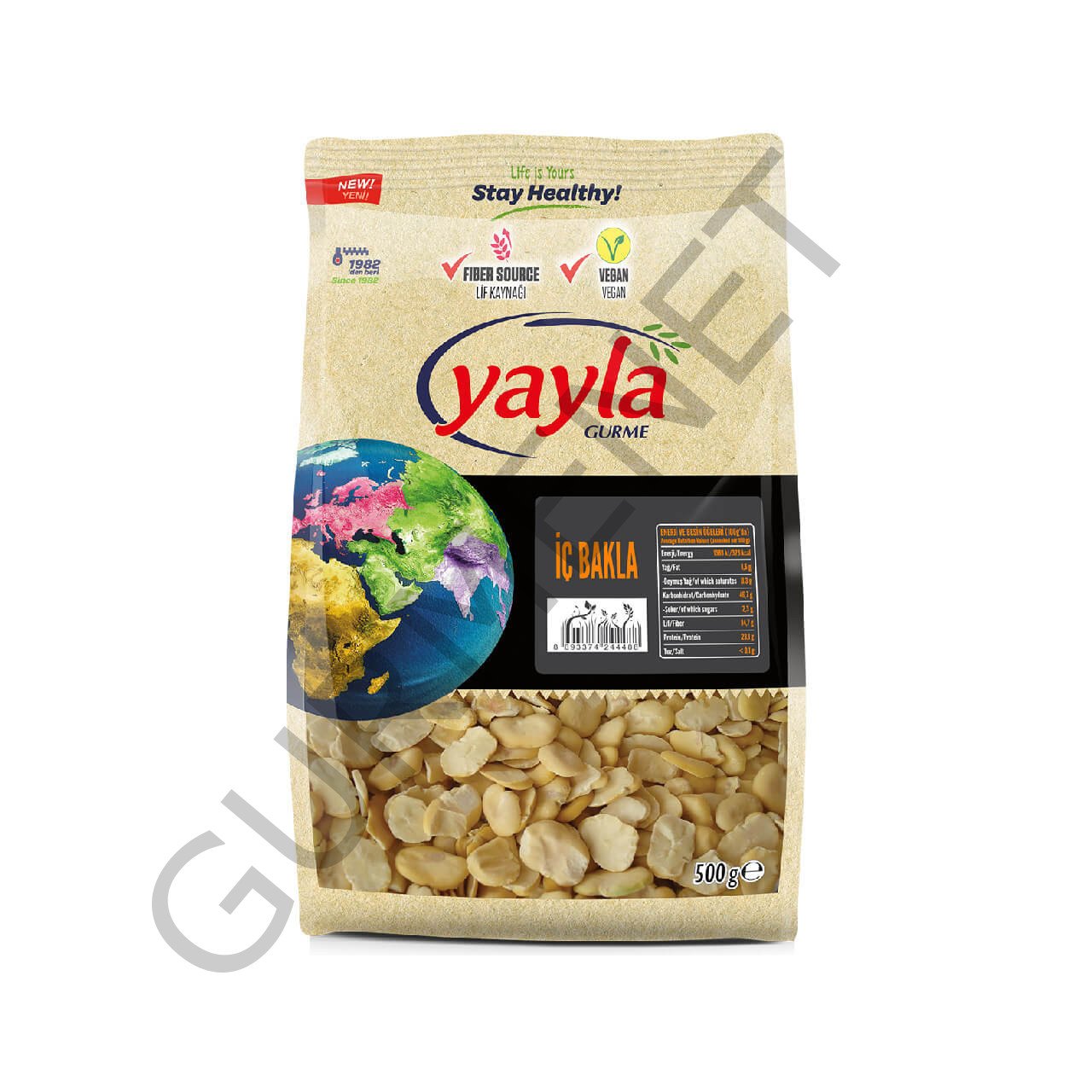 Yayla Gurme İç Bakla 500 Gr.